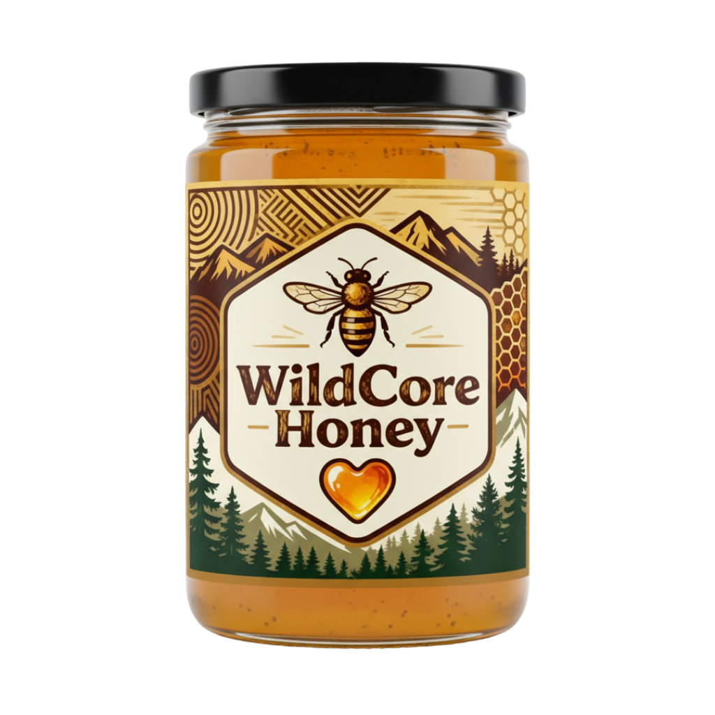 WildCore Honey Jar